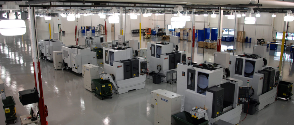 A. Lawrence Machinery shop floor